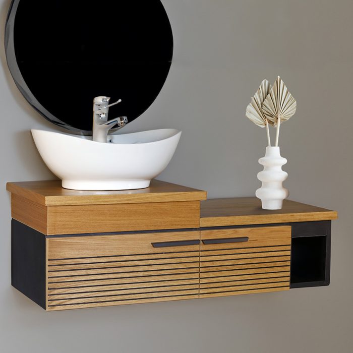 Mobile Bagno Sospeso Cortina con Lavabo da Poggio 1