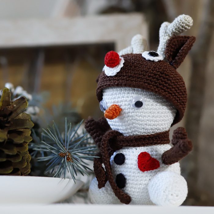 Pupazzo di Neve Renna, Amigurumi 2